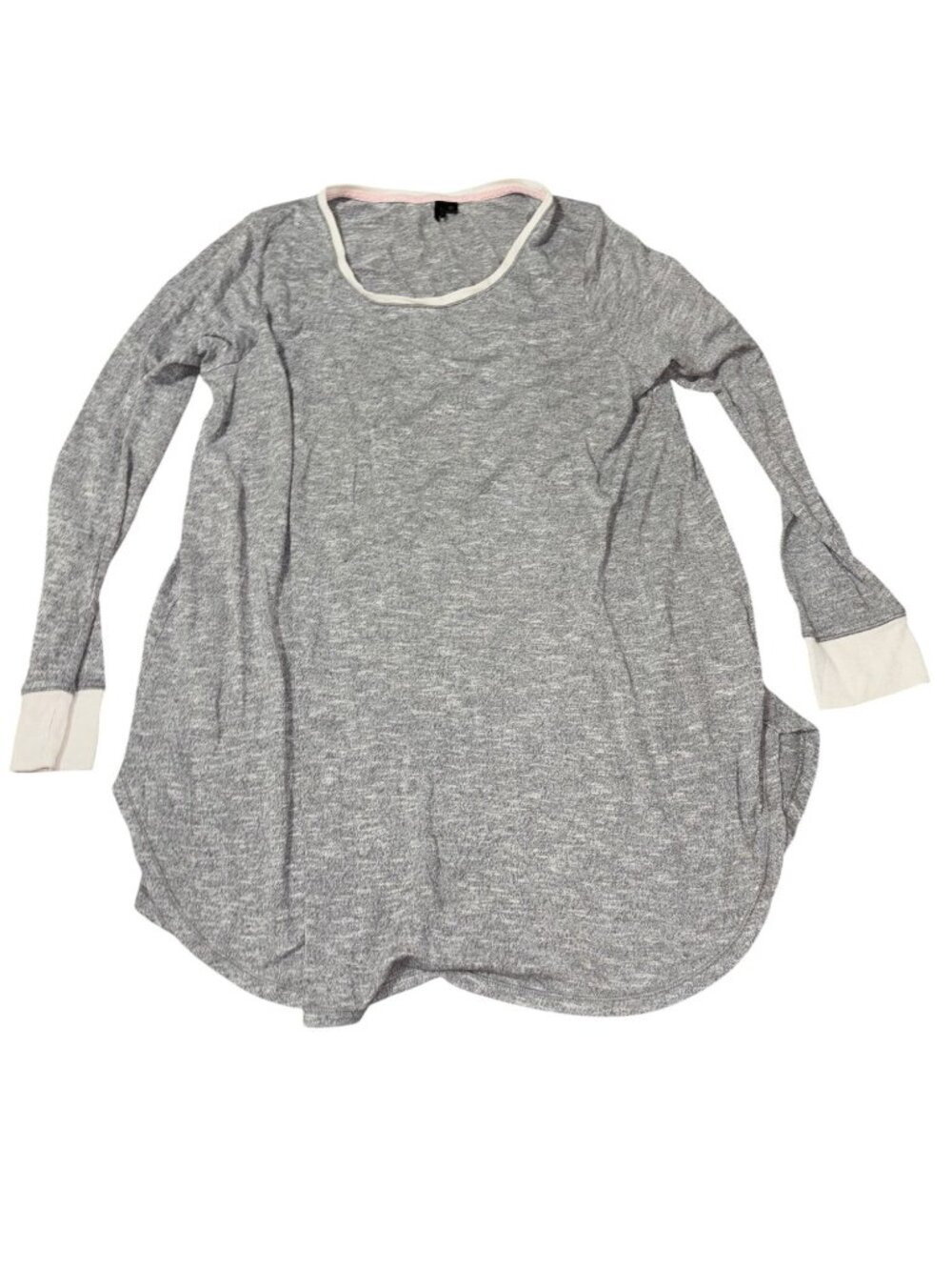 Kensie XL Gray Sleep Shirt Gown Soft
